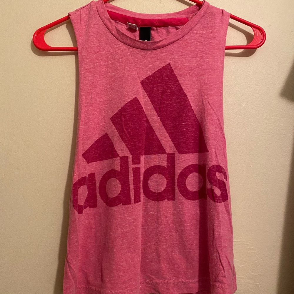 Adidas muscle workout tank
